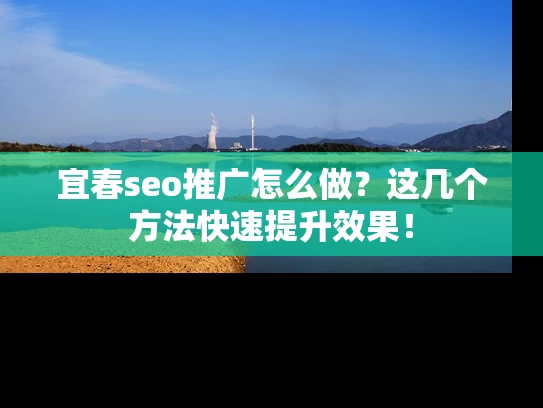 宜春seo推广怎么做？这几个方法快速提升效果！