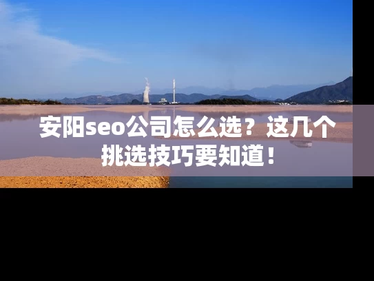 安阳seo公司怎么选？这几个挑选技巧要知道！