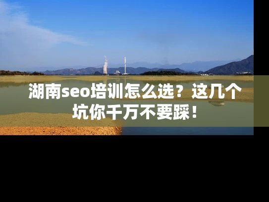 湖南seo培训怎么选？这几个坑你千万不要踩！