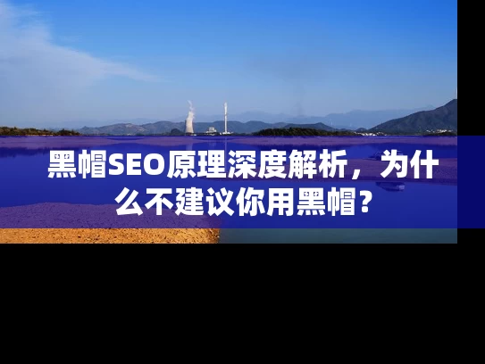 黑帽SEO原理深度解析，为什么不建议你用黑帽？