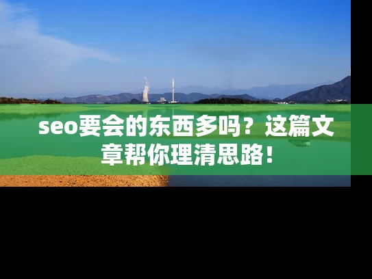 seo要会的东西多吗？这篇文章帮你理清思路！