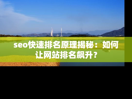 seo快速排名原理揭秘：如何让网站排名飙升？