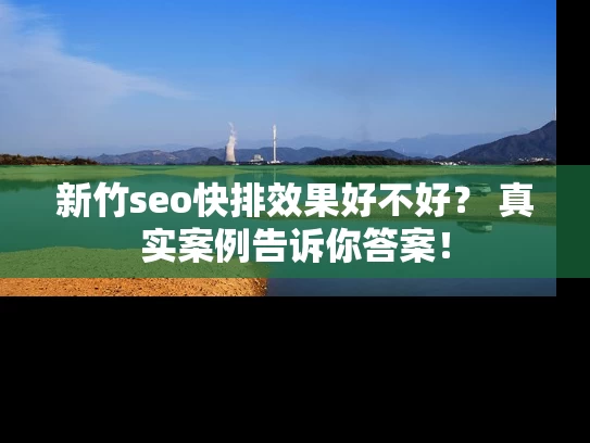 新竹seo快排效果好不好？ 真实案例告诉你答案！