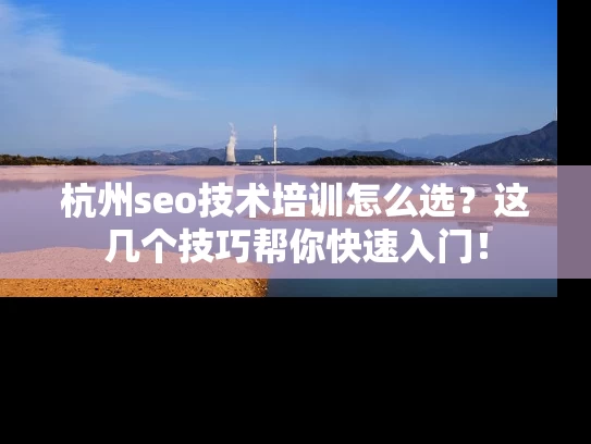 杭州seo技术培训怎么选？这几个技巧帮你快速入门！