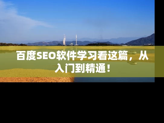 百度SEO软件学习看这篇，从入门到精通！