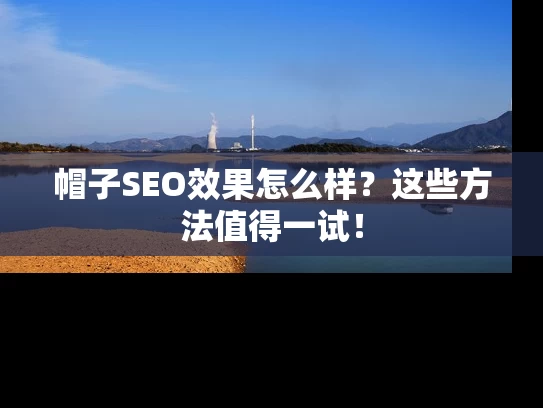 帽子SEO效果怎么样？这些方法值得一试！