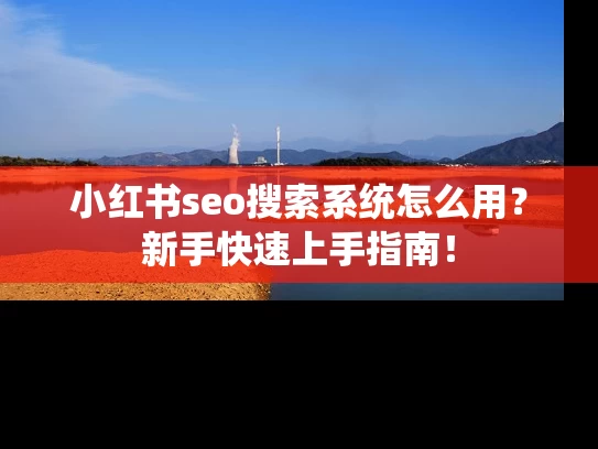 小红书seo搜索系统怎么用？新手快速上手指南！