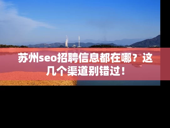 苏州seo招聘信息都在哪？这几个渠道别错过！
