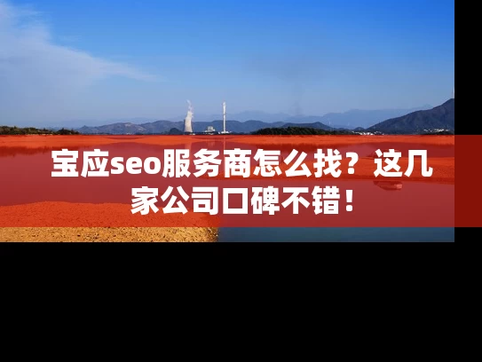 宝应seo服务商怎么找？这几家公司口碑不错！