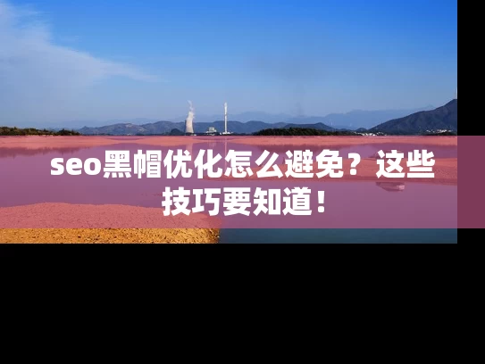 seo黑帽优化怎么避免？这些技巧要知道！
