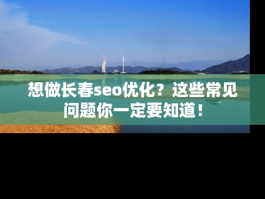 想做长春seo优化？这些常见问题你一定要知道！