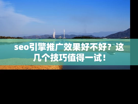 seo引擎推广效果好不好？这几个技巧值得一试！
