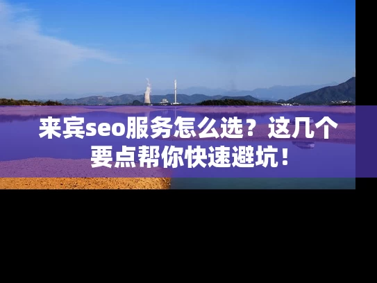 来宾seo服务怎么选？这几个要点帮你快速避坑！