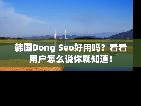 韩国Dong Seo好用吗？看看用户怎么说你就知道！