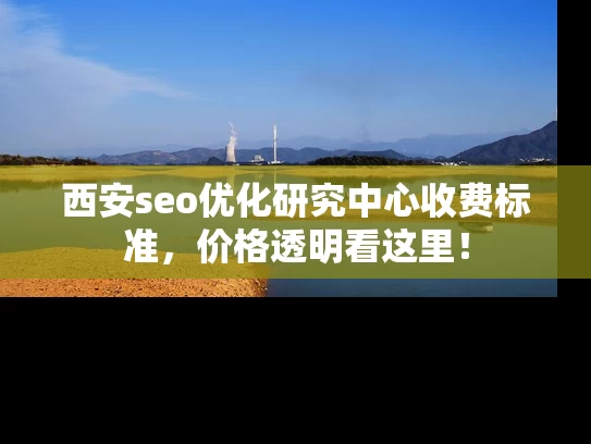 西安seo优化研究中心收费标准，价格透明看这里！