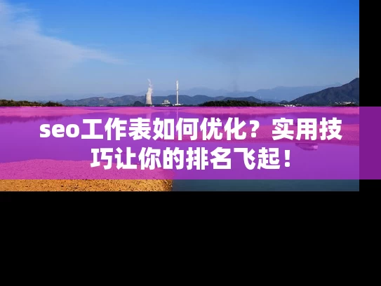seo工作表如何优化？实用技巧让你的排名飞起！