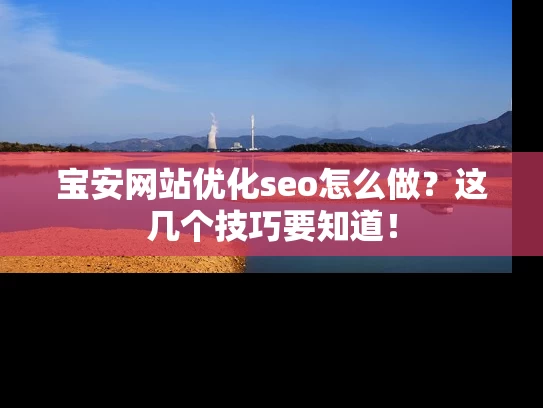 宝安网站优化seo怎么做？这几个技巧要知道！