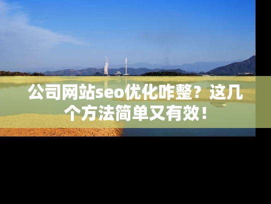 公司网站seo优化咋整？这几个方法简单又有效！