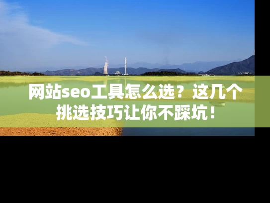 网站seo工具怎么选？这几个挑选技巧让你不踩坑！