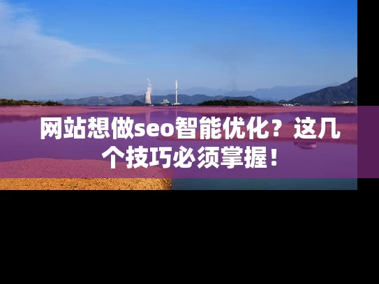 网站想做seo智能优化？这几个技巧必须掌握！