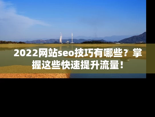 2022网站seo技巧有哪些？掌握这些快速提升流量！