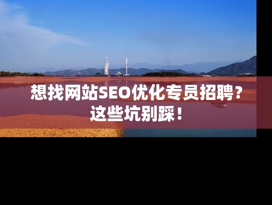 想找网站SEO优化专员招聘？这些坑别踩！