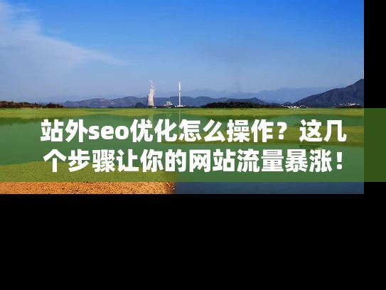 站外seo优化怎么操作？这几个步骤让你的网站流量暴涨！