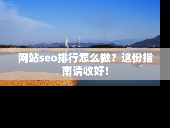网站seo排行怎么做？这份指南请收好！