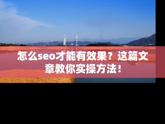 怎么seo才能有效果？这篇文章教你实操方法！