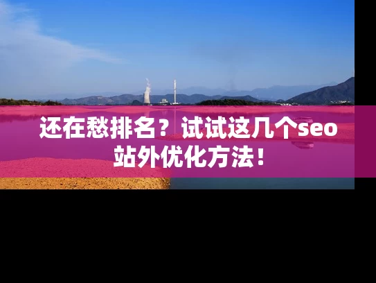 还在愁排名？试试这几个seo站外优化方法！