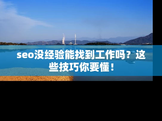 seo没经验能找到工作吗？这些技巧你要懂！
