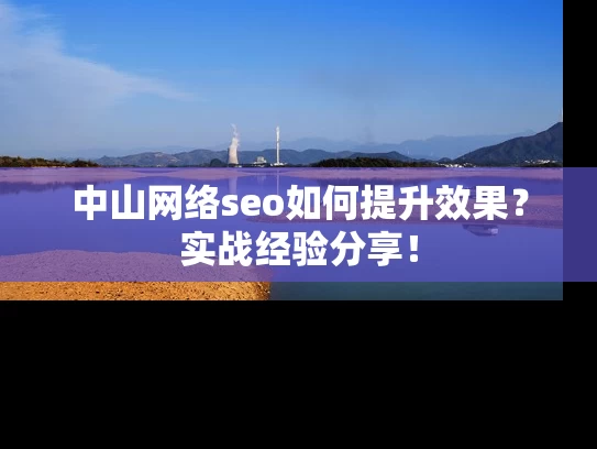 中山网络seo如何提升效果？实战经验分享！