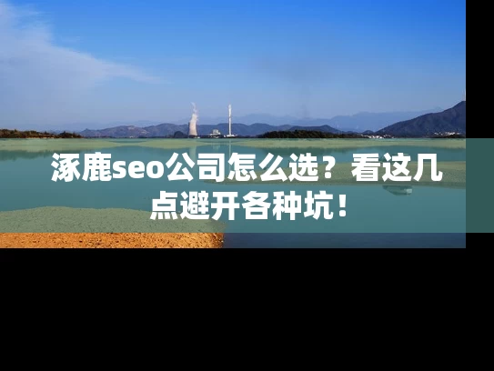 涿鹿seo公司怎么选？看这几点避开各种坑！