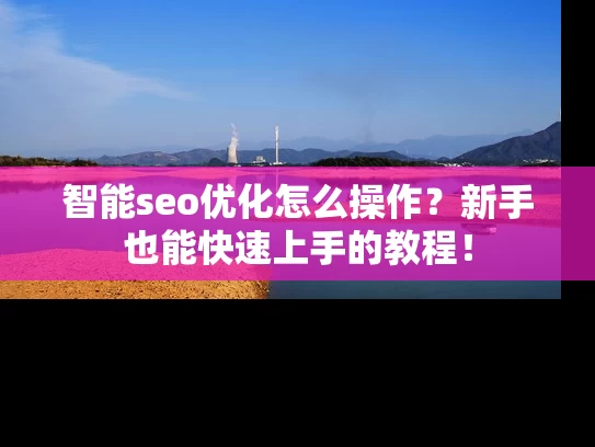 智能seo优化怎么操作？新手也能快速上手的教程！