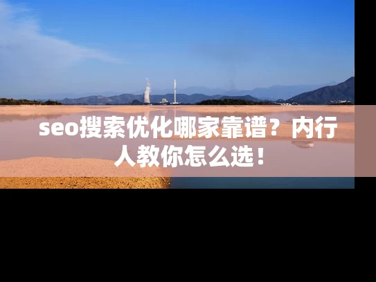 seo搜索优化哪家靠谱？内行人教你怎么选！