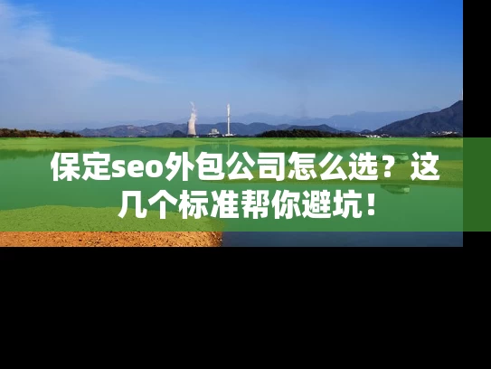 保定seo外包公司怎么选？这几个标准帮你避坑！