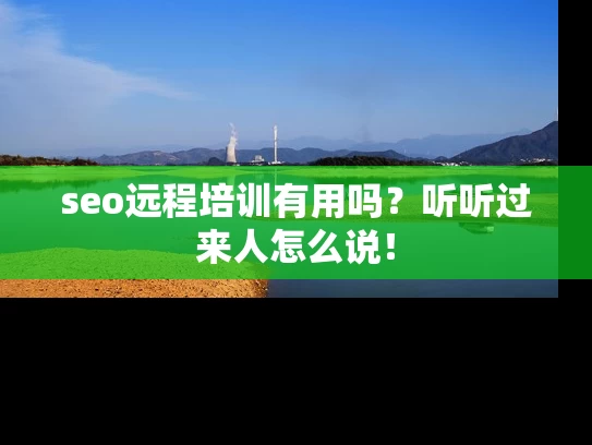 seo远程培训有用吗？听听过来人怎么说！