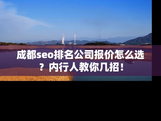 成都seo排名公司报价怎么选？内行人教你几招！