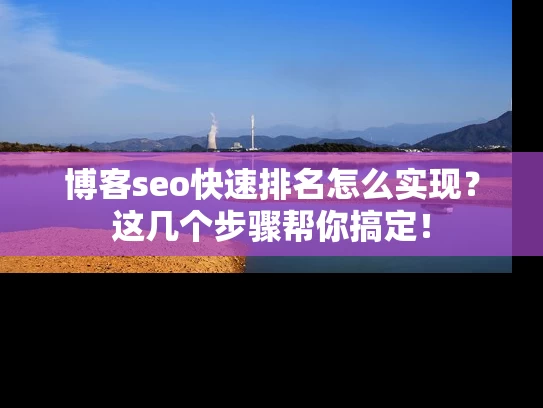 博客seo快速排名怎么实现？这几个步骤帮你搞定！