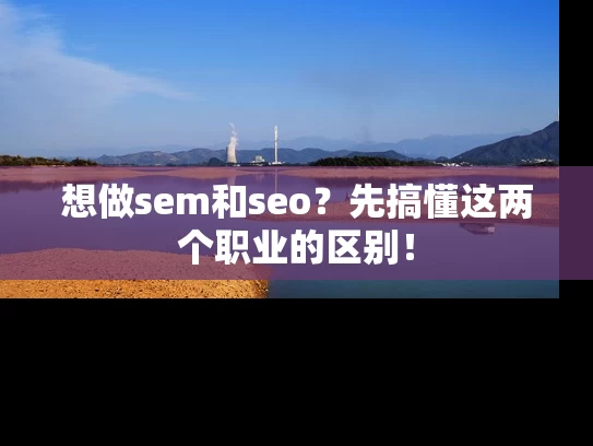 想做sem和seo？先搞懂这两个职业的区别！