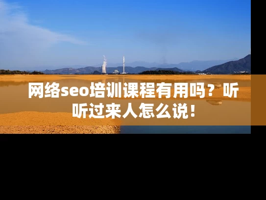 网络seo培训课程有用吗？听听过来人怎么说！