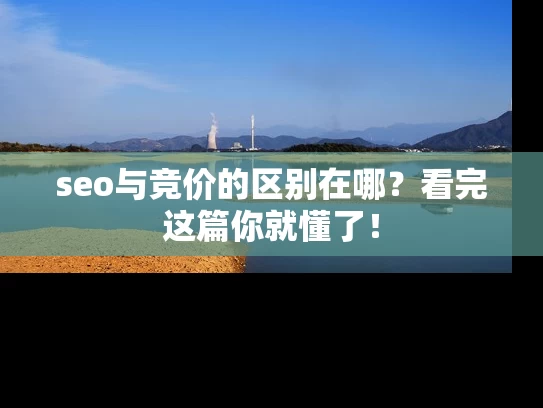 seo与竞价的区别在哪？看完这篇你就懂了！