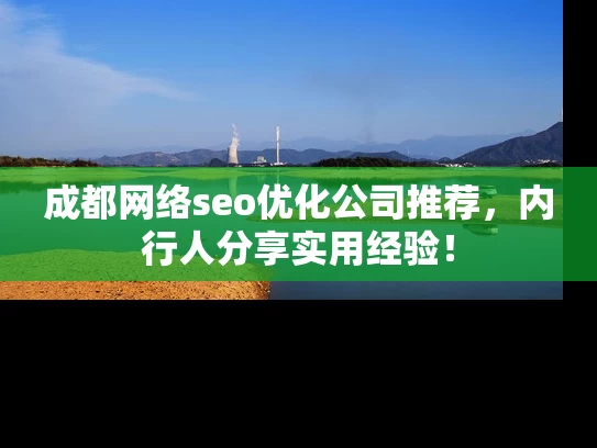 成都网络seo优化公司推荐，内行人分享实用经验！