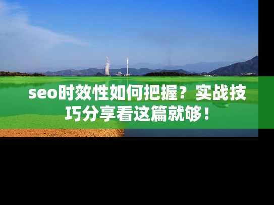 seo时效性如何把握？实战技巧分享看这篇就够！