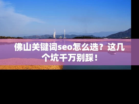 佛山关键词seo怎么选？这几个坑千万别踩！