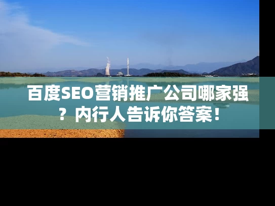 百度SEO营销推广公司哪家强？内行人告诉你答案！
