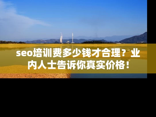 seo培训费多少钱才合理？业内人士告诉你真实价格！
