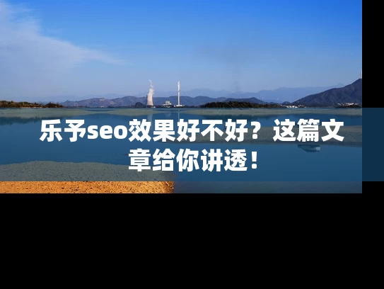 乐予seo效果好不好？这篇文章给你讲透！
