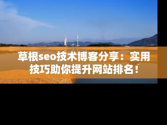 草根seo技术博客分享：实用技巧助你提升网站排名！
