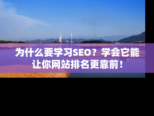为什么要学习SEO？学会它能让你网站排名更靠前！